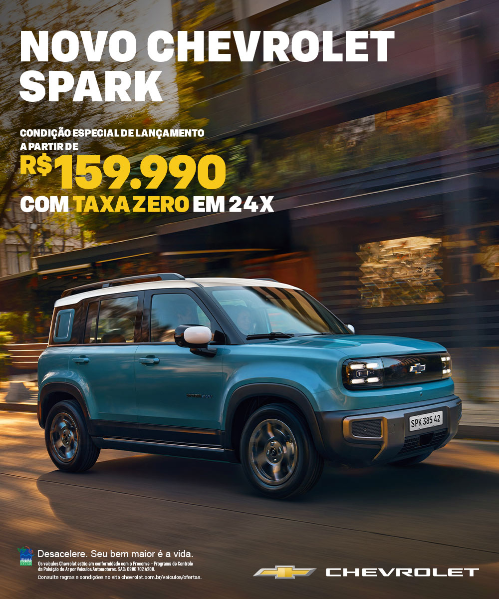 Novo Chevrolet Spark com condição especial de lançamento